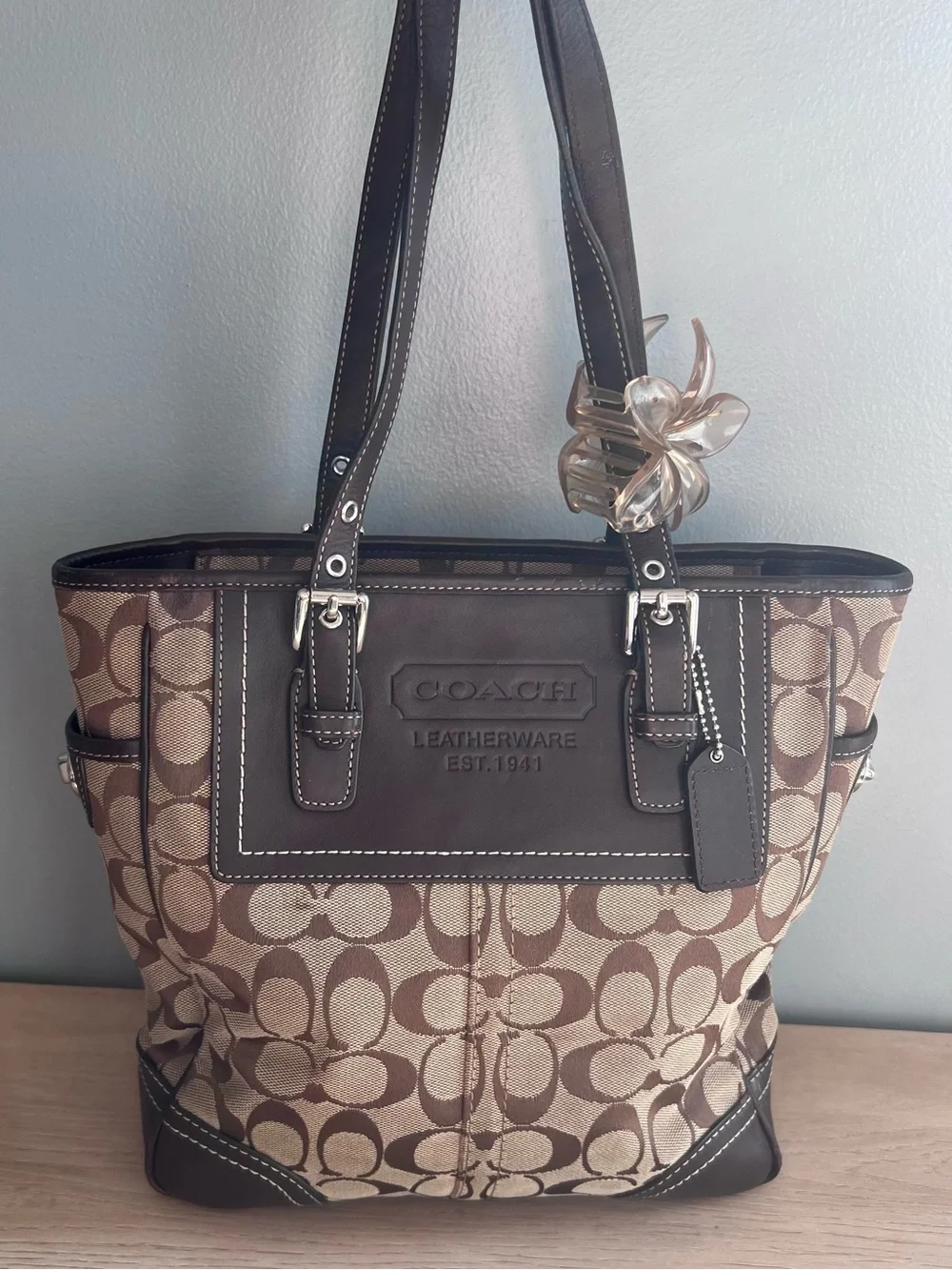 Coach | Bags | Vintage Coach Signature Tote Bag | Poshmark